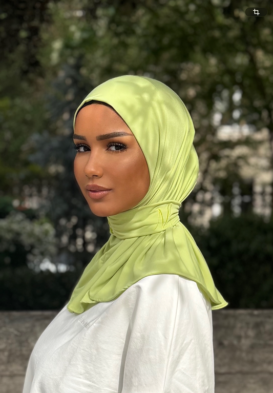 Hijab cagoule — Verte