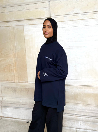 Tee-shirt Léyara bleu