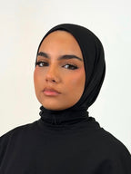 Hijab cagoule — noir