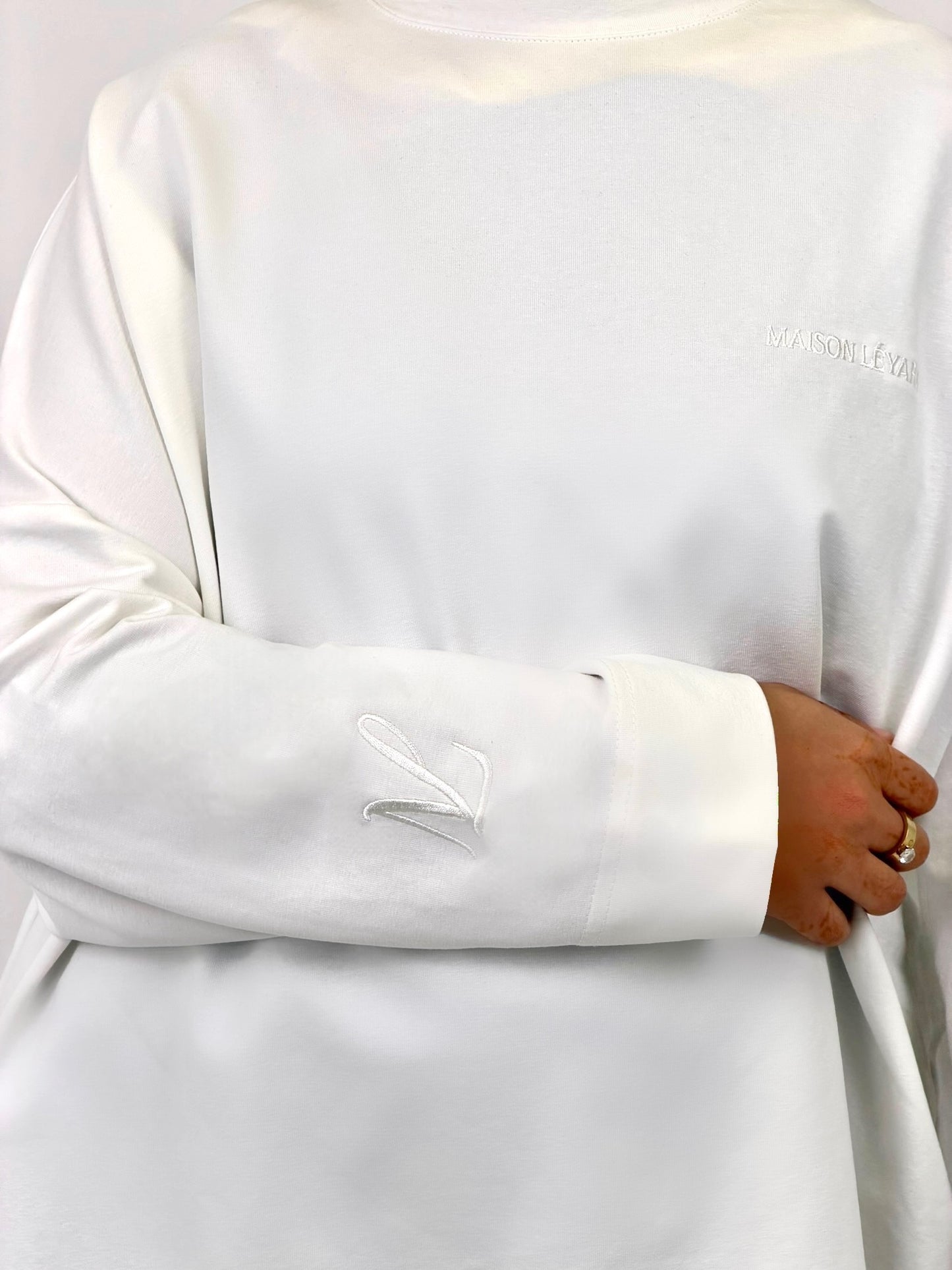 Tee-shirt Léyara — Blanc
