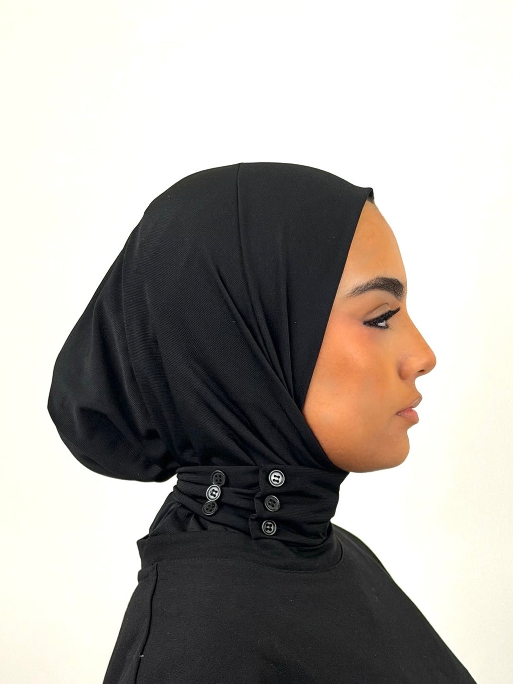 Hijab cagoule — noir