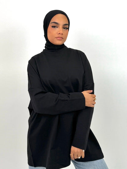 Tee-shirt Léyara — Noir