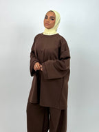 Ensemble capsule —  Marron chocolat