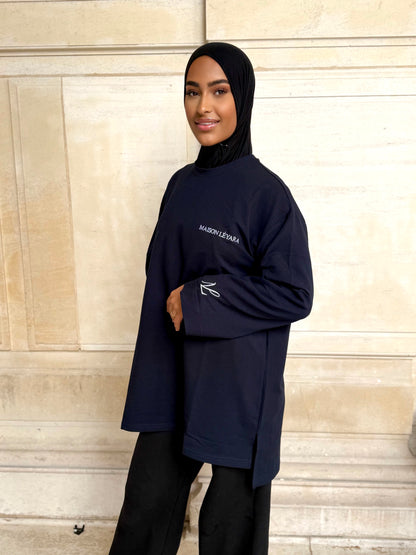 Tee-shirt Léyara bleu