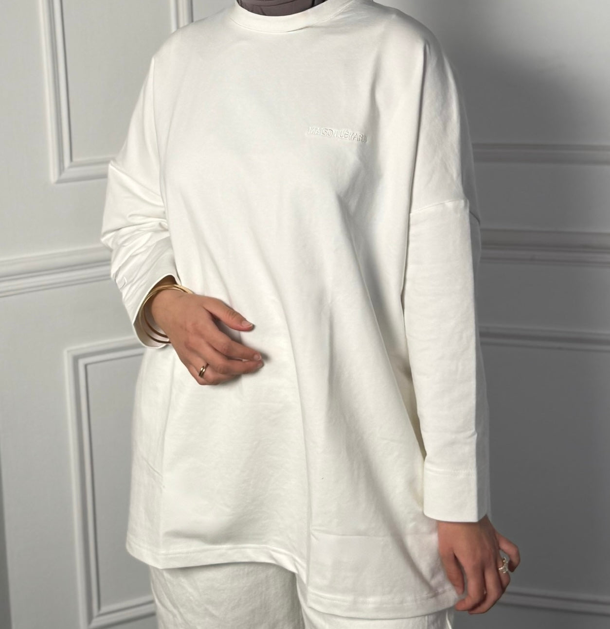 Tee-shirt Léyara — Blanc