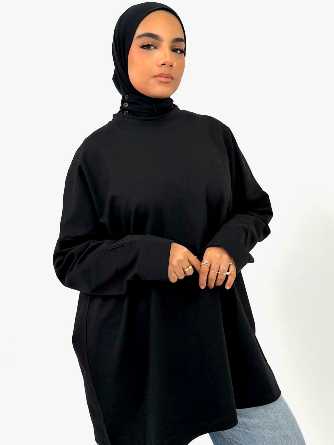 Tee-shirt Léyara — Noir