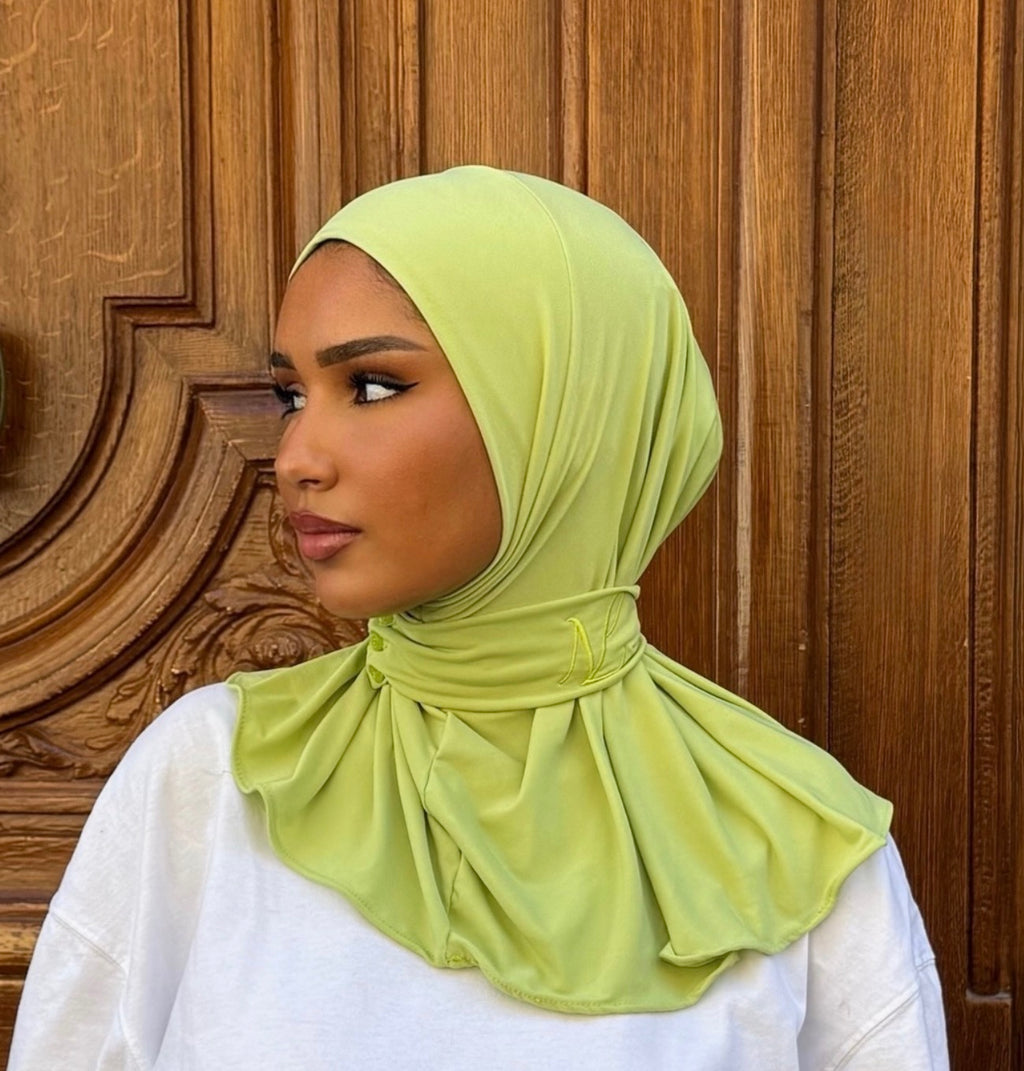 Hijab cagoule —  Verte