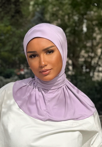 Hijab cagoule —  Lilas