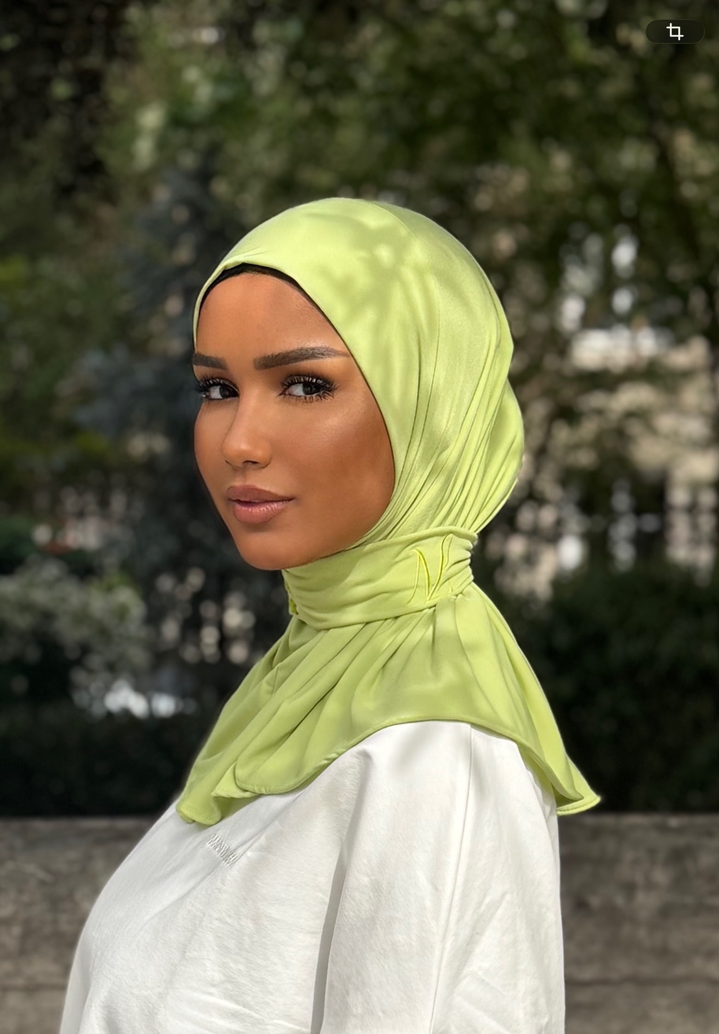 Hijab cagoule —  Verte