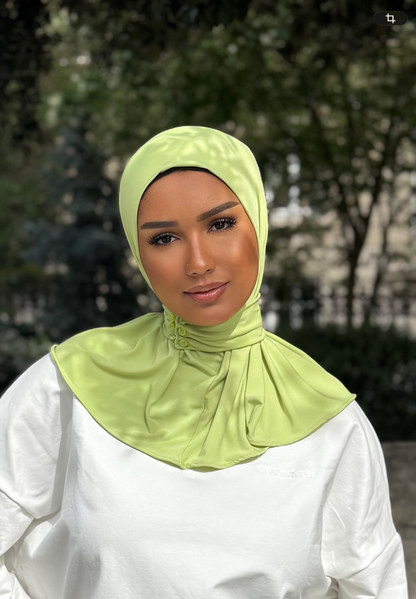 Hijab cagoule —  Verte